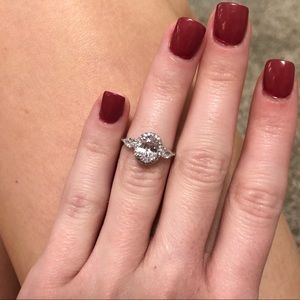 NWT Fragrant Jewels Hope Rewards Oval Ring Size 5